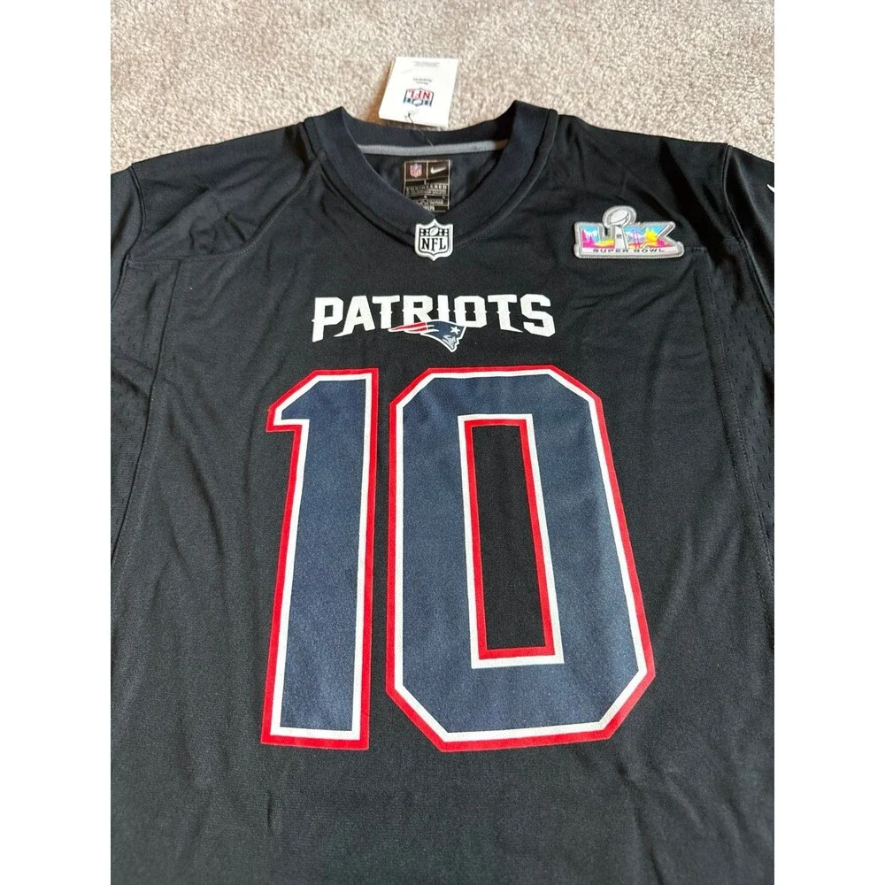 Drake Maye New England Patriots Nike Super Bowl Youth NWT Jersey Size Large